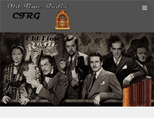 Tablet Screenshot of oldtimeradiocfr.com